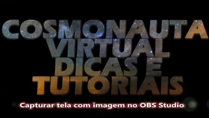 Como capturar tela com marca d'agua no OBS Studio