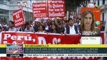 Fuertes protestas en Perú para rechazar indulto a Fujimori