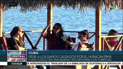 Cuba se levanta tras paso de Irma y está lista para el turismo