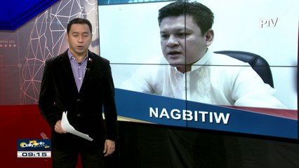 Davao City Vice Mayor Paolo Duterte, nagbitiw sa puwesto