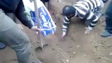 Man out alive  grave