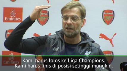 Klopp Menyerah Dalam Perburuan Gelar Liga Primer