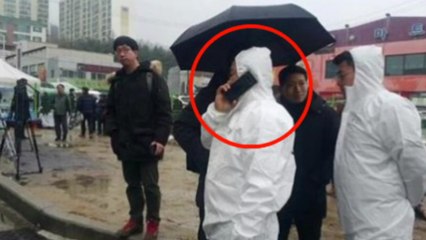 권석창, 유족도 못 들어간 화재 현장 출입 '논란' / YTN