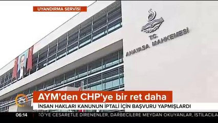 CHP'lilerin başvurusuna ret