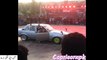 Car Drifting students in Lahore university festival with driving skills