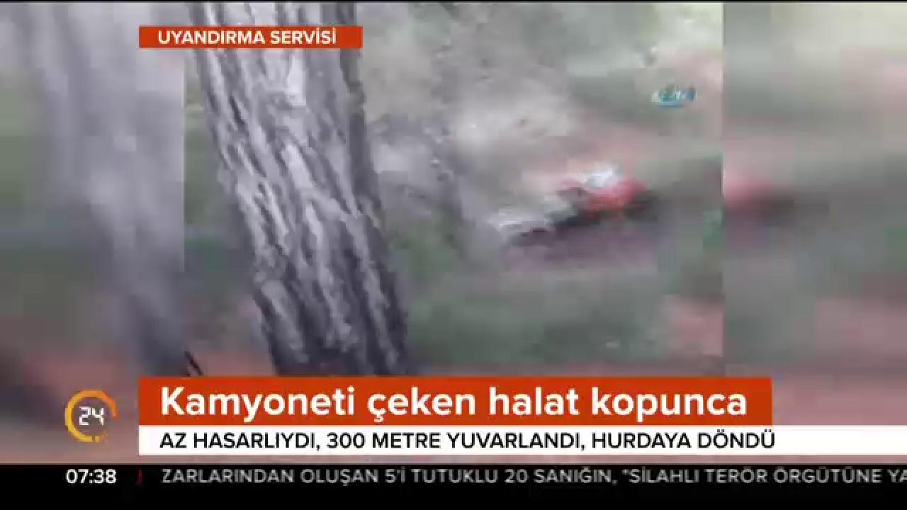 Hurdaya döndü