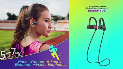 How to Use Nasudake U12 Wireless Bluetooth Sports Earphones