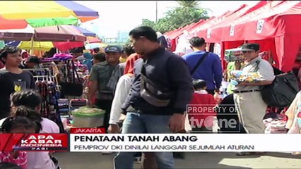"Kontroversi Penataan Tanah Abang" [Part 1] - Apa Kabar Indonesia Pagi