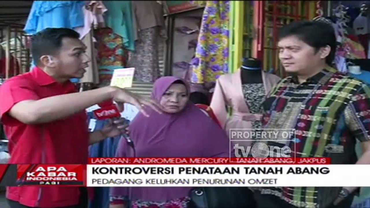 "Kontroversi Penataan Tanah Abang" [Part 3] - Apa Kabar Indonesia Pagi