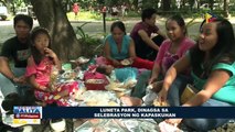 Luneta Park, dinagsa sa selebrasyon ng Kapaskuhan