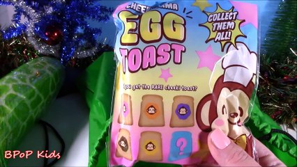 Tuna Fish SLIME! Surprise Present! Giant BubbleGUM Scented Squishy! Egg Toast SQUISHY Blind BAG! FUN