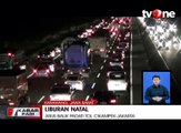 Arus Balik Libur Natal Padati Tol Cikampek-Jakarta