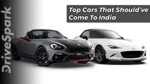 Best Cars India Should Get - DriveSpark