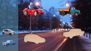 Puzzle Cars for Toddlers - truck toys for kids, car _ vehicles puzzle for kids, videos for ch