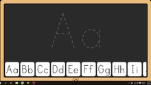 Baby kid learning - abc song  abc songs for children  alphabet son