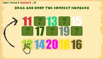 Counting math for kid - counting numbers  numbers 1-20 lesson for child