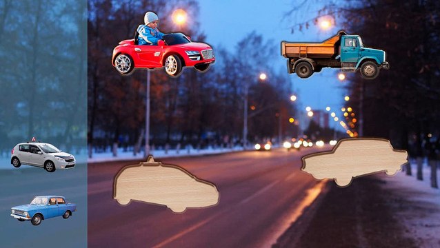 Puzzle Cars for Toddlers - transport for kids - cars puzzle for toddlers for