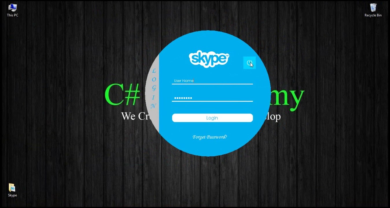 Designing aCircular form in C#