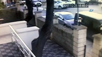 Vicdansız sürücü engelli şahsa böyle çarptı