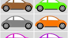color kid - colors for children to learn with toy trains - colors videos collec