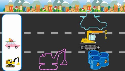 Puzzle Cars for Kid - transport for kids - cars puzzle for toddler