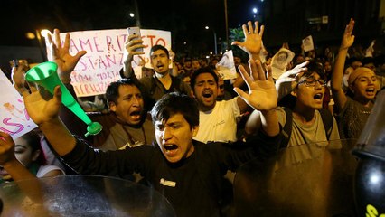 Protests continue over the pardon of Peru's jailed ex-president Fujimori