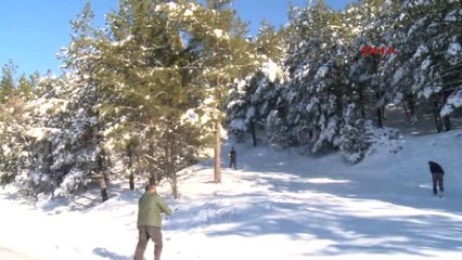 Antalya Batı Akdeniz'in Zirvelerinde Kar Sevinci