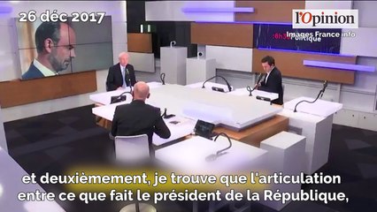 L'ancien directeur de campagne de François Fillon encense Emmanuel Macron