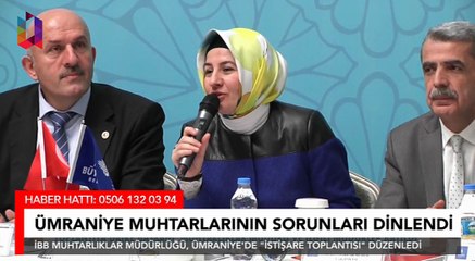 İBB, Ümraniye muhtarlarını ağırladı