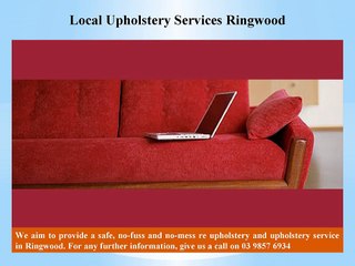 Upholstery Ringwood - North Balwyn Upholstery