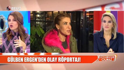 Gülben Ergen'den olay röportaj!