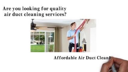 Affordable Air Duct Cleaning Chandler