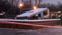 Un autobus fonce dans un passage souterrain à Moscou: cinq morts