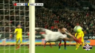 Stade Rennes vs PSG 1 4 Resumen Highlights Goles Goals 16122017