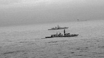 Giochi di guerra: una fregata inglese scorta una nave russa