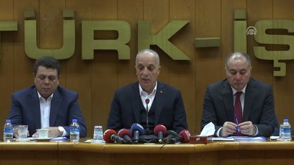 Türk-İş Genel Başkanı Atalay: 'Bu ülkenin bir an önce vergi düzenlemesine ihtiyacı var' - ANKARA