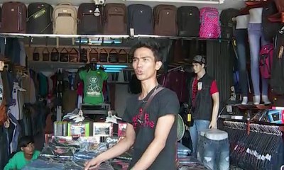 Geng Motor Jarah Toko Pakaian di Depok