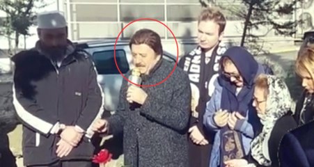 Selami Şahin, Eline Mikrofonu Alıp Adnan Şenses'e Dualar Okudu