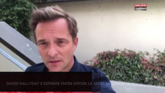 Johnny Hallyday : David Hallyday s’exprime enfin depuis l’enterrement de son père (Vidéo)