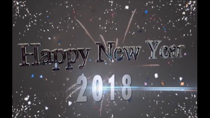 Happy New Year 3D Wishes 2017-2018 - Latest New Year Greeting Cards