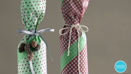 How to Wrap a Bottle- Martha Stewart-HmjKymJB2eg