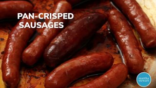 Pan-Crisped Sausages- Martha Stewart-HL-k6Qn12RI