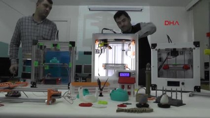 Çorum'da Lise Öğrencileri, 3d Yazıcı Yaptı