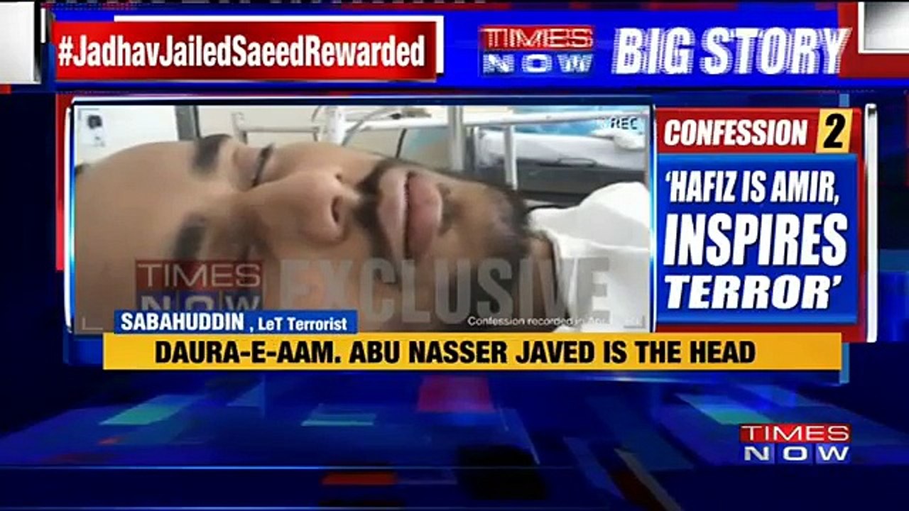 LeT Terrorist's Shocking Admission, Reveals Terror Plot Of Daura-E-Aam Camp