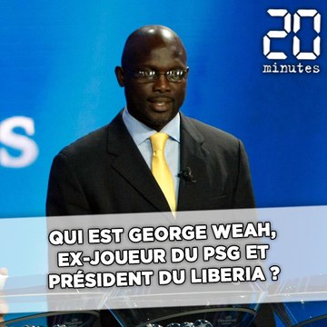 Qui est George Weah, nouveau président du Liberia et ex-footballeur du PSG ?