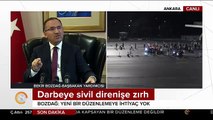 Başbakan Yardımcısı Bozdağ: Darbeyi engelleyenler suçlanamaz