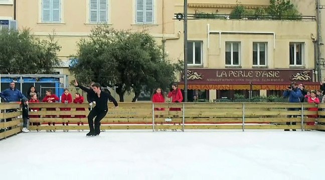 Patinage à Carpentras : Brian Joubert en démonstration