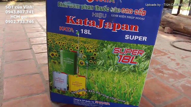 Bình phun thuốc trừ sâu - diệt mối muỗi kiến gián.