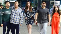 Varun Dhawan And Natasha Dalal PreVarun Dhawan And Natasha Dalal's Pre-Engagement Lunch With Family-Engagement Lunch With Family