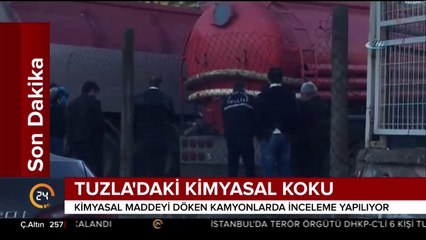 Tuzla'daki kimyasal koku